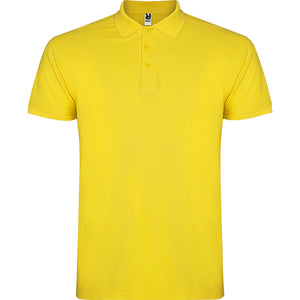 Polo uomo manica corta – Regular – STAR 6638 Giallo