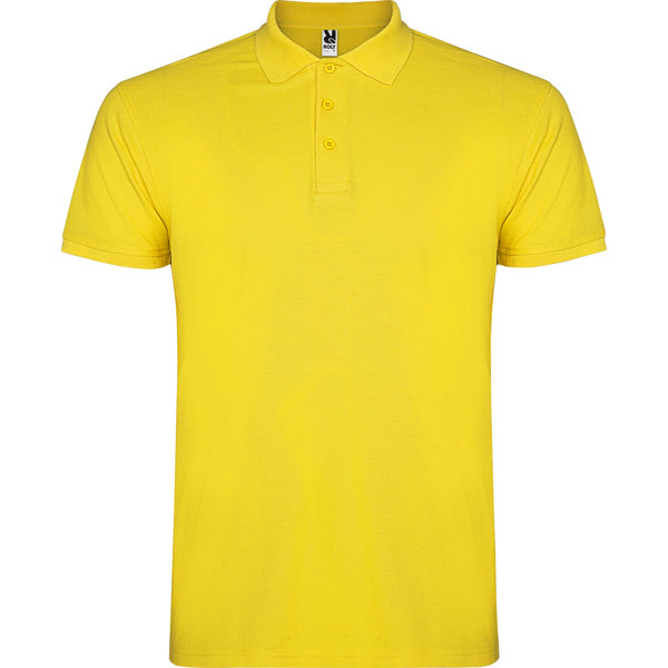 Polo uomo manica corta – Regular – STAR 6638 Giallo