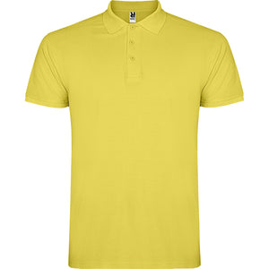 Polo uomo manica corta – Regular – STAR 6638 Giallo Mais