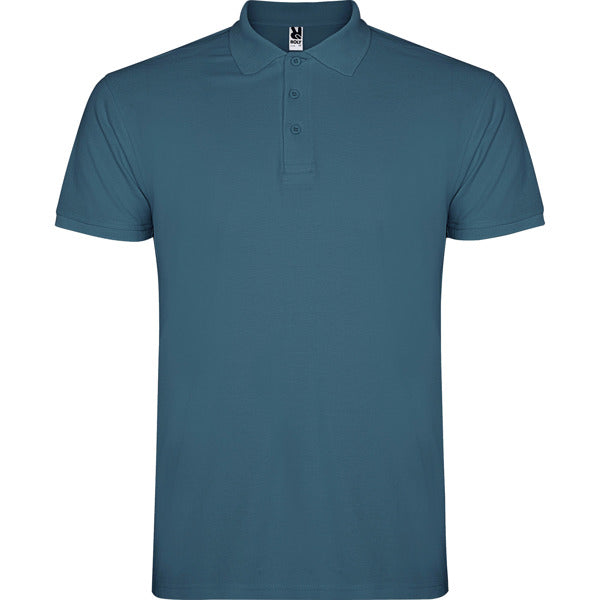 Polo uomo manica corta – Regular – STAR 6638 Blu Tempesta