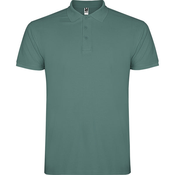 Polo uomo manica corta – Regular – STAR 6638 Blu Polvere