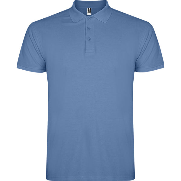 Polo uomo manica corta – Regular – STAR 6638 Azzurro Riviera