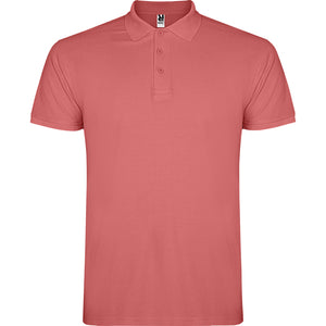 Polo uomo manica corta – Regular – STAR 6638 Rosso Crisantemo