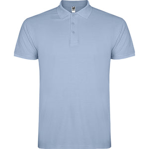 Polo uomo manica corta – Regular – STAR 6638 Azzurro Zen