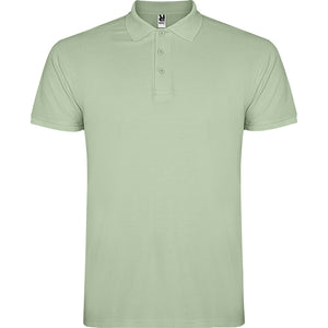Polo uomo manica corta – Regular – STAR 6638 Verde Nebbia