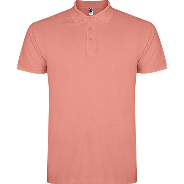 Polo uomo manica corta – Regular – STAR 6638 Arancione Terracotta