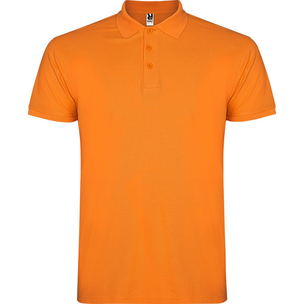 Polo uomo manica corta – Regular – STAR 6638 Arancione