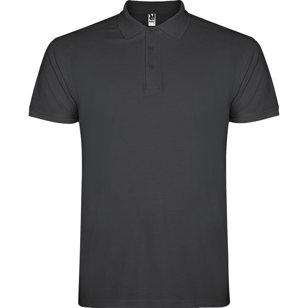 Polo uomo manica corta – Regular – STAR 6638 Piombo Scuro