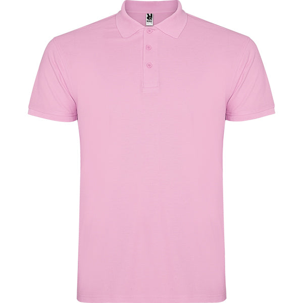 Polo uomo manica corta – Regular – STAR 6638 Rosa Chiaro