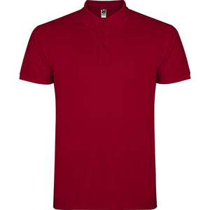 Polo uomo manica corta – Regular – STAR 6638 Granata
