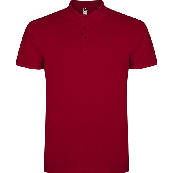 Polo uomo manica corta – Regular – STAR 6638 Granata