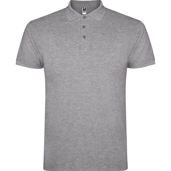 Polo uomo manica corta – Regular – STAR 6638 Grigio Vigoré