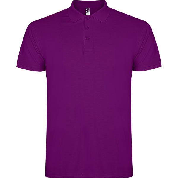 Polo uomo manica corta – Regular – STAR 6638 Porpora