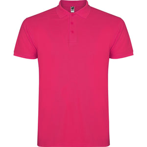 Polo uomo manica corta – Regular – STAR 6638 Rosa Orchidea