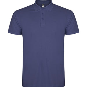 Polo uomo manica corta – Regular – STAR 6638 Blu Denim