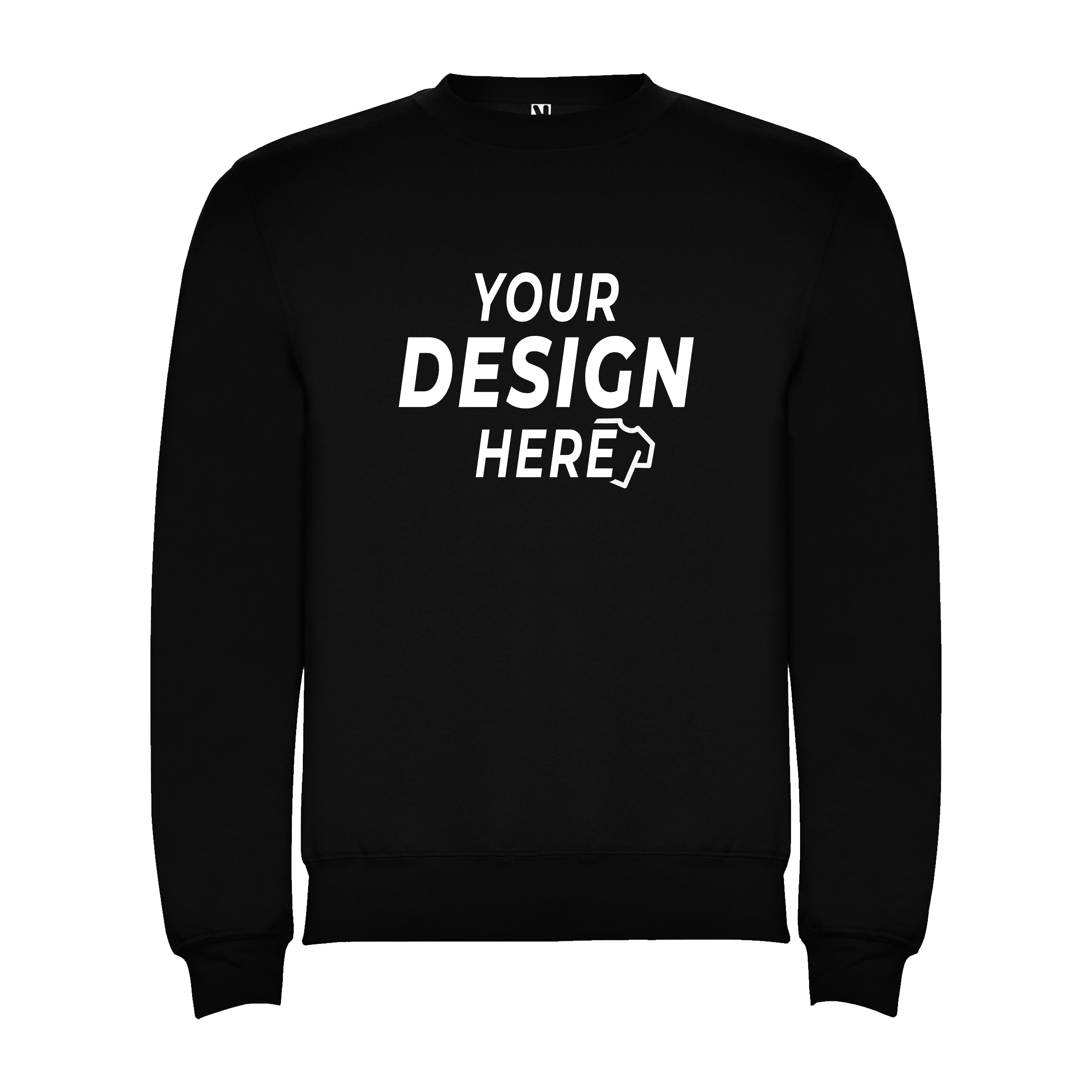 Felpa girocollo unisex personalizzata