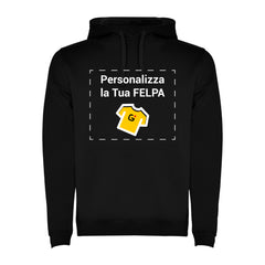 Felpa con cappuccio Uomo personalizzata